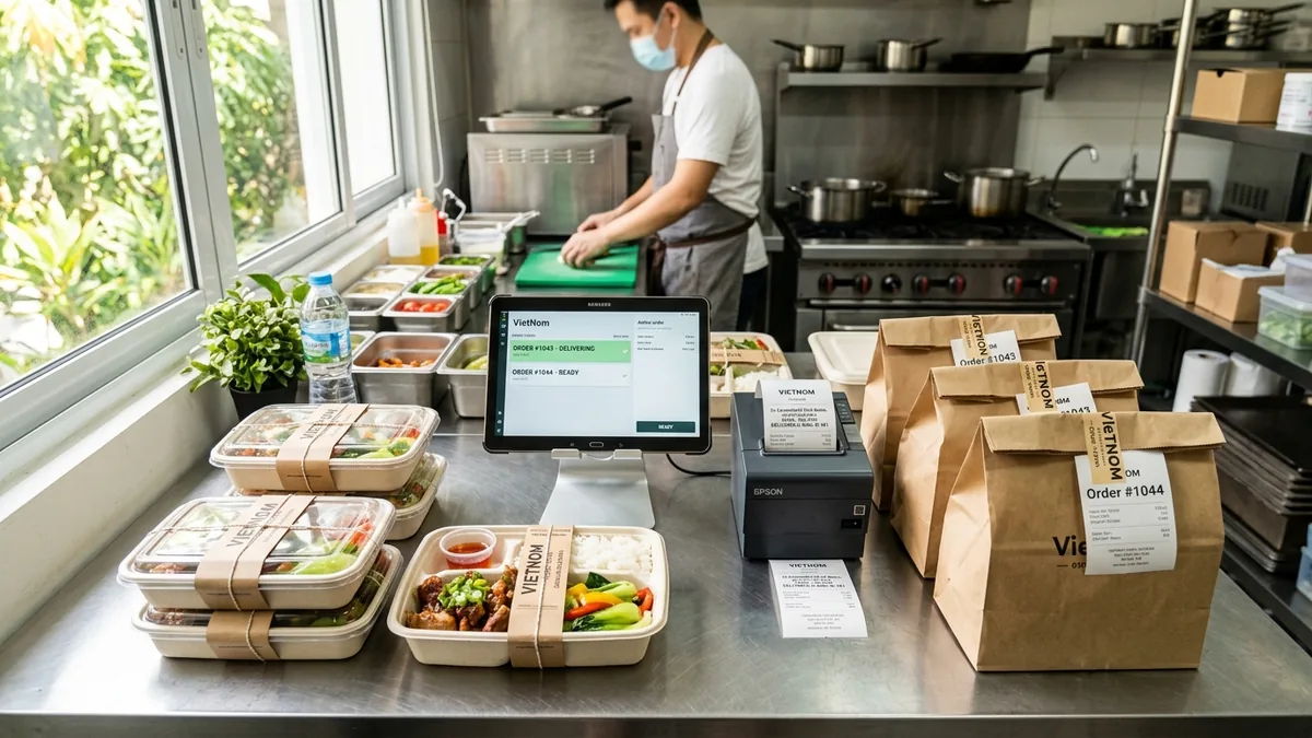 Kinh doanh đồ ăn online tại nhà trên app ShopeeFood và GrabFood