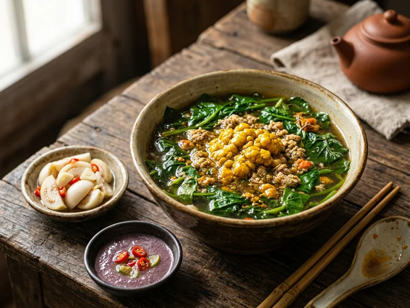 Mâm cơm mùa hè miền Bắc canh cua mồng tơi thịt luộc cà pháo giòn