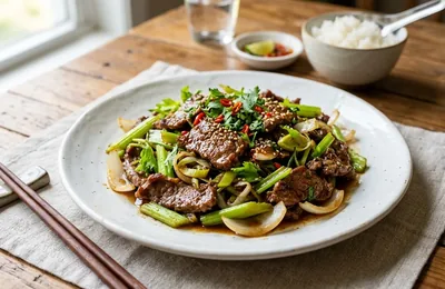 Thịt bò xào