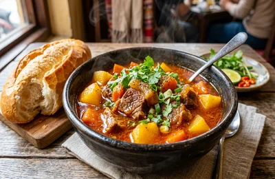 Cách Nấu Bò Sốt Vang Gấc Thơm Mềm Chuẩn Vị Hà Nội Ăn Kèm Bánh Mì & Phở Bất Bại