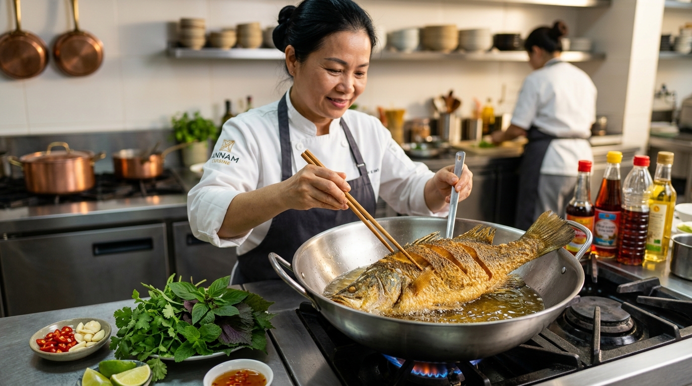 Mẹo Chiên Rán Không Bị Bắn Dầu & Tuyệt Đối Không Dính Chảo: Bí Quyết Muối & Bột Mì