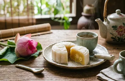 Cách Làm Bánh Dẻo Đậu Xanh Hạt Sen Trung Thu: Vỏ Trắng Trong Dẻo Mềm, Nhân Bùi Béo Ngọt Thanh