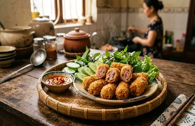 Cách Làm Nem Chua Rán Hà Nội Tẩm Bột Chiên Xù: Vỏ Giòn Rụm, Thịt Nem Dẻo Dính Chuẩn Vị Phố Cổ