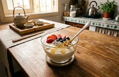 Cách Làm Sữa Chua Hy Lạp Tại Nhà Bằng Nồi Cơm Điện: Sánh Dẻo Úp Ngược Không Đổ, Giàu Protein