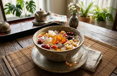 Cách Nấu Chè Dưỡng Nhan Tuyết Yến Bát Bảo: Thanh Mát Bổ Dưỡng, Đẹp Da Không Bị Chua Nhớt