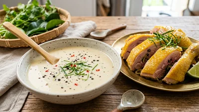Cách Pha Nước Chấm Gà Ủ Muối & Gà Luộc Tiêu Chanh: Sốt Sữa Chua Cay Mặn Ngọt Đậm Đà