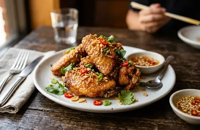 Cánh gà chiên nước mắm