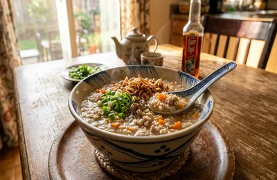 Cách Nấu Cháo Yến Mạch Thịt Băm Cà Rốt: Bữa Sáng Bổ Dưỡng 10 Phút, Cháo Sánh Mịn Không Bị Nhớt