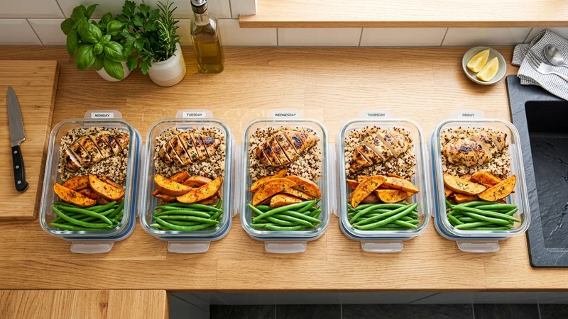 Cách Nấu Cơm Meal Prep Cả Tuần: 2 Tiếng Chủ Nhật Xong 10 Bữa Ăn Ngon Sạch Rẻ