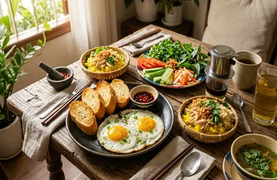 15+ Món Ăn Sáng Nhanh Gọn Dưới 15 Phút Cho Cả Gia Đình: Đủ Chất, Tiết Kiệm & Không Cần Dậy Sớm