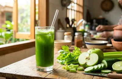 Cách Làm Nước Ép Cần Tây Táo Dưa Leo Giảm Cân: Thanh Mát Dễ Uống Không Nồng Từ Bếp Trưởng Feedy