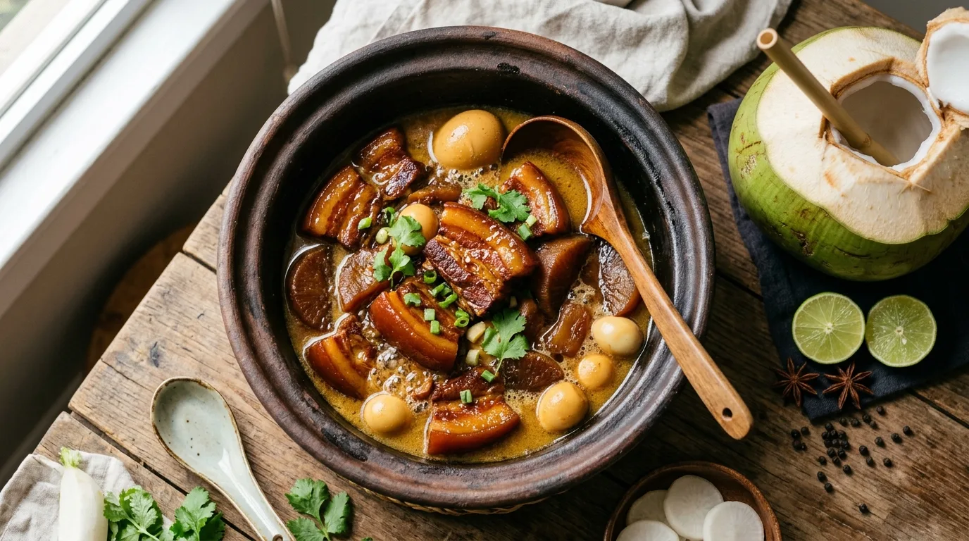 Thịt Kho Bị Mặn Cách Chữa Cực Nhanh: Giữ Màu Cánh Gián Đẹp Không Bị Nhạt Vị