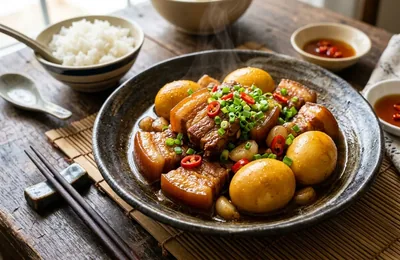 Thịt kho tàu nước dừa
