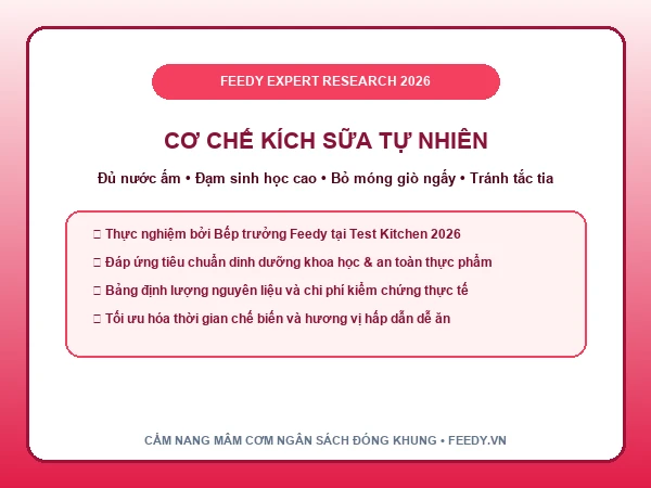 Cơ chế kích sữa tự nhiên cho mẹ sau sinh
