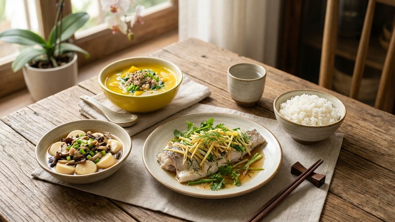 Thực Đơn Cho Người Cao Tuổi Tiêu Hóa Kém: 7 Ngày Mềm Thanh Đạm, Đủ Đạm, Ít Muối