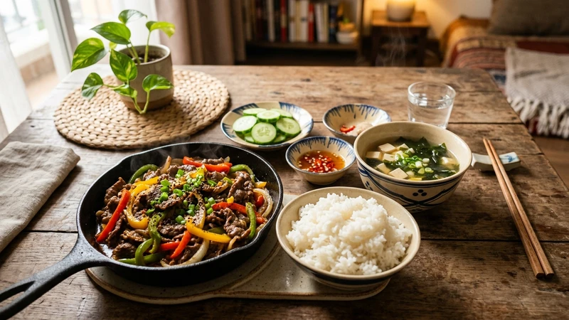 Thực đơn cho người ở 1 mình cả tuần nấu nhanh 15 phút