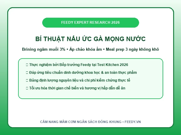 Bí quyết ướp ức gà mọng nước không khô xác